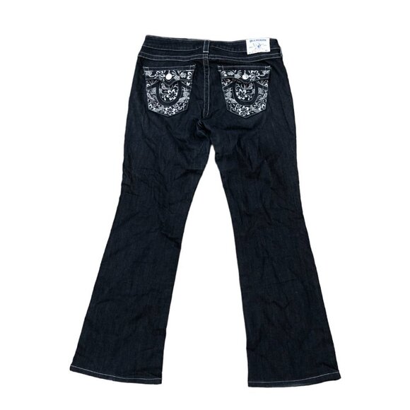Vintage True Religion Jeans Size 32 BOOT CUT Embroidered - Picture 5 of 9